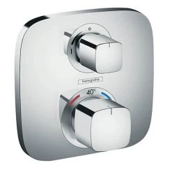 Hansgrohe Ecostat E Thermostat 1 Function Concealed Finish Set - 15707000
