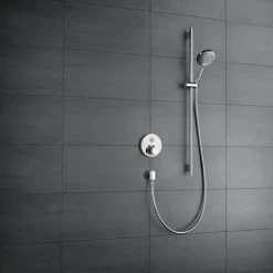 Hansgrohe ShowerSelect S Thermostatic Mixer for Concealed Installation for 1 Outlet - 15744000 5 Hansgrohe ShowerSelect S Thermostatic Mixer for Concealed Installation for 1 Outlet - 15744000 -Concealed Shower Valves Sales 15744000 D2 460