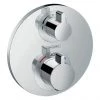 Hansgrohe Ecostat S Thermostat 2 Function Concealed Finish Set - 15758000