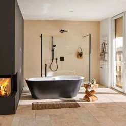 Hansgrohe ShowerSelect Thermostatic Mixer for Concealed Installation for 2 Outlets - Matt Black - 15763670 -Concealed Shower Valves Sales 15763670 D4 460