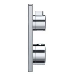 Grohe Grohtherm 1-Outlet Thermostatic Shower Mixer Trim with Shut-Off Valve - 24075000 -Concealed Shower Valves Sales 24075000 D3 460