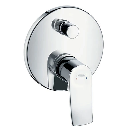 Hansgrohe Metris Concealed Single Lever Manual Bath Mixer - 31493000 1 Hansgrohe Metris Concealed Single Lever Manual Bath Mixer - 31493000