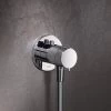 Keuco Ixmo Solo Round Thermostatic Shower Mixer Valve - Chrome