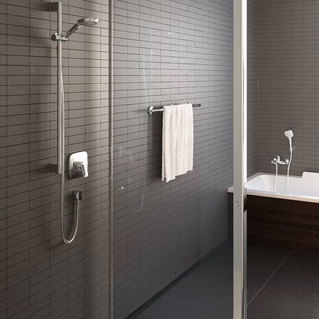 Hansgrohe Logis Concealed Single Lever Manual Shower Mixer - 71605000 2 Hansgrohe Logis Concealed Single Lever Manual Shower Mixer - 71605000 - Image 2