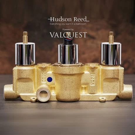 Hudson Reed Art Triple Thermostatic Shower Valve with Diverter - ART3212 3 Hudson Reed Art Triple Thermostatic Shower Valve with Diverter - ART3212 - Image 3
