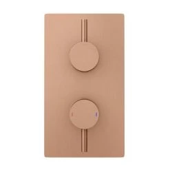 Arezzo Rose Gold Round Modern Twin Concealed Shower Valve with Diverter 8 Arezzo Rose Gold Round Modern Twin Concealed Shower Valve with Diverter -Concealed Shower Valves Sales AZRGSVD new d2 460