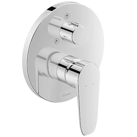 Duravit B.1 Single Lever Shower Mixer with Diverter for Concealed Installation - B14210012010 1 Duravit B.1 Single Lever Shower Mixer with Diverter for Concealed Installation - B14210012010