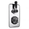 Bayswater Black Twin Concealed Thermostatic Shower Valve with Diverter