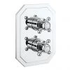 Crosswater Belgravia Chrome Crossbox 3 Outlet Trim Set
