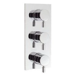 Crosswater - Design Thermostatic Shower Valve with 3 Way Diverter - DE3000RC