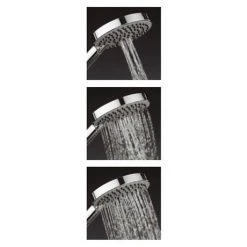 Crosswater - Dial Central 2 Control Shower Valve with 3 Mode Handset -Concealed Shower Valves Sales DIAL CENT 7 D1 460 1