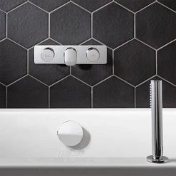 Crosswater - Dial Pier 2 Control Bath Valve 6 Crosswater - Dial Pier 2 Control Bath Valve -Concealed Shower Valves Sales DIAL PIER 5 D3 460