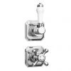 Trafalgar Concealed Individual Diverter + Thermostatic Control Shower Valve
