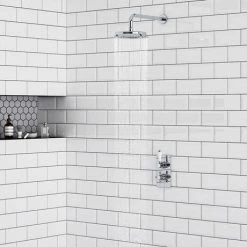 Thames Traditional Twin Concealed Thermostatic Shower Valve 9 Thames Traditional Twin Concealed Thermostatic Shower Valve -Concealed Shower Valves Sales ESV21 d1 460