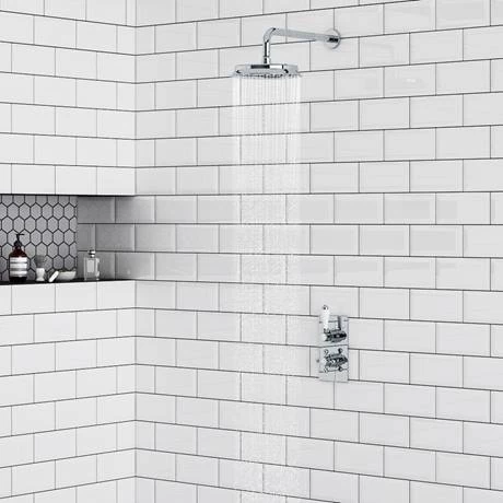 Thames Traditional Twin Concealed Thermostatic Shower Valve 4 Thames Traditional Twin Concealed Thermostatic Shower Valve - Image 4