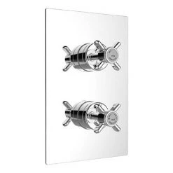 Heritage - Dawlish Dual Control Recessed Valve - Chrome - SDC04