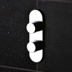 Hudson Reed Indus Twin Concealed Thermostatic Shower Valve - RND3210 5 Hudson Reed Indus Twin Concealed Thermostatic Shower Valve - RND3210 -Concealed Shower Valves Sales Hudson Reed Indus Twin Concealed Thermostatic Shower Valve RND3210 d2 460