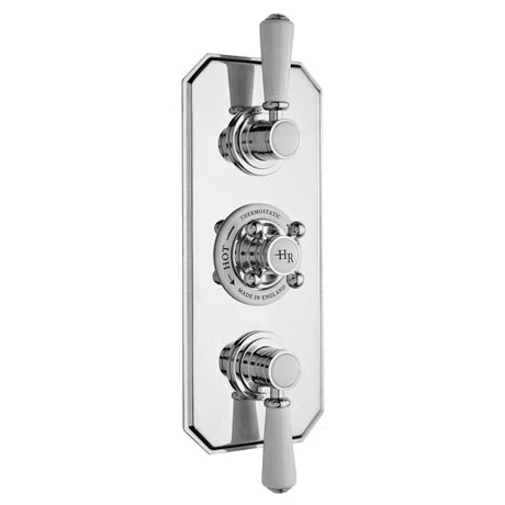 Hudson Reed Topaz Triple Concealed Thermostatic Shower Valve - TSVT003 1 Hudson Reed Topaz Triple Concealed Thermostatic Shower Valve - TSVT003