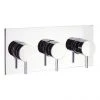 Crosswater - Kai Lever Triple Concealed Thermostatic Shower Valve - KL2001RC