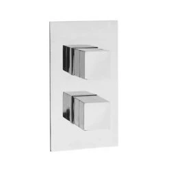 Hudson Reed Lennox Twin Concealed Thermostatic Shower Valve - SQR3210