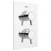 Bristan - Prism Thermostatic Recessed Dual Control Shower Valve - PM2-SHCVO-C