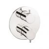 Crosswater MPRO Industrial Chrome Crossbox 1 Outlet Trim Set