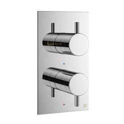 Crosswater MPRO Thermostatic Bath Shower Valve - Chrome - PRO1500RC