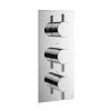 Crosswater MPRO Triple Concealed Thermostatic Shower Valve - Chrome - PRO2000RC