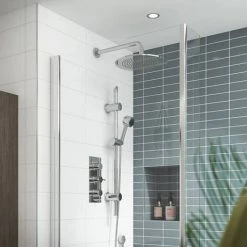 Ultra Quest Rectangular Concealed Thermostatic Triple Shower Valve - QUEV53 -Concealed Shower Valves Sales QUEV53 d2 460