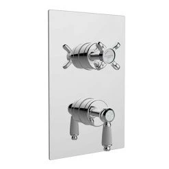 Bristan - Renaissance Thermostatic Recessed Dual Control Shower Valve - RS2-SHCVO-C