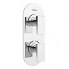 Bristan - Sail Thermostatic Recessed Dual Control Shower Valve - SAI-SHCVO-C