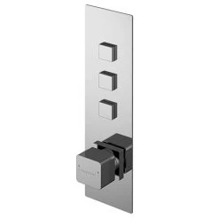 Asquiths Tranquil Push Button Shower Valve (Triple Outlet) - SHD5103