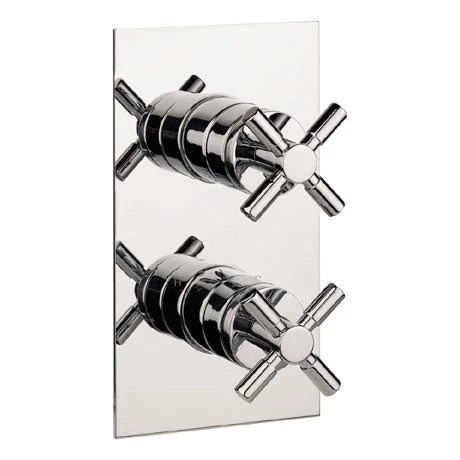 Crosswater - Totti Thermostatic Shower Valve with 2 Way Diverter - TO1500RC 1 Crosswater - Totti Thermostatic Shower Valve with 2 Way Diverter - TO1500RC