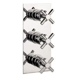 Crosswater - Totti Triple Concealed Thermostatic Shower Valve - TO2000RC