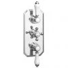 Trafalgar Traditional Triple Concealed Thermostatic Shower Valve with Diverter