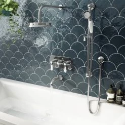 Trafalgar Traditional Triple Concealed Thermostatic Shower Valve with Diverter -Concealed Shower Valves Sales TRAF3SV nw d4 460