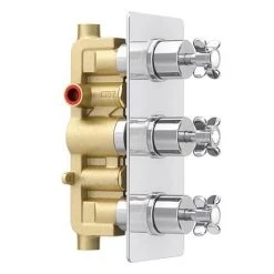 Astoria Traditional Triple Concealed Thermostatic Shower Valve -Concealed Shower Valves Sales VSV73 n d5a 460